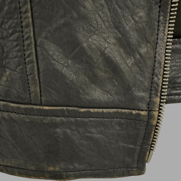 Mackage leather biker jacket - Picture 8 of 9